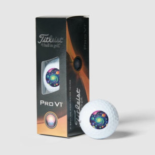 Planetary Spin Golf Balls
