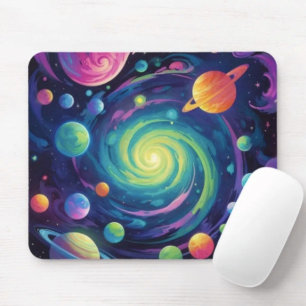 Planetary Spin  Mouse Pad