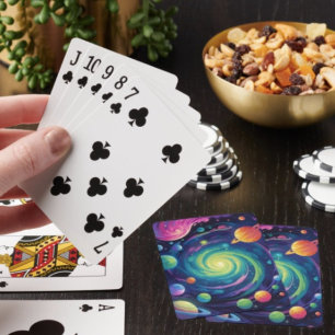 Planetary Spin Playing Cards 