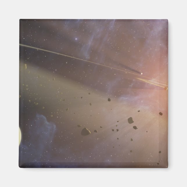 Planetary system Epsilon Eridani Magnet (Front)