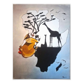 planete afrik photo print