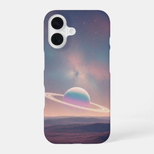 Planète Anneau Vintage à l’Horizon iPhone 16 Case