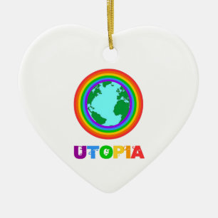 Planète Utopia Ceramic Tree Decoration