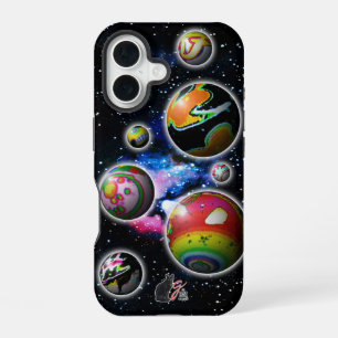 Planetoids Tough iPhone 16 Case