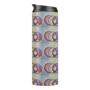 Planets Abstract Art Thermal Tumbler