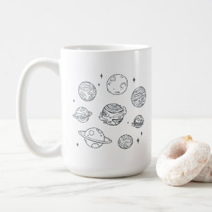 Planets  coffee mug