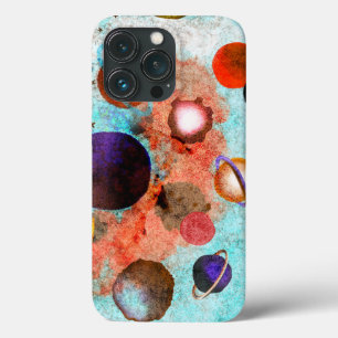 Planets galaxy solar system iPhone 13 pro case