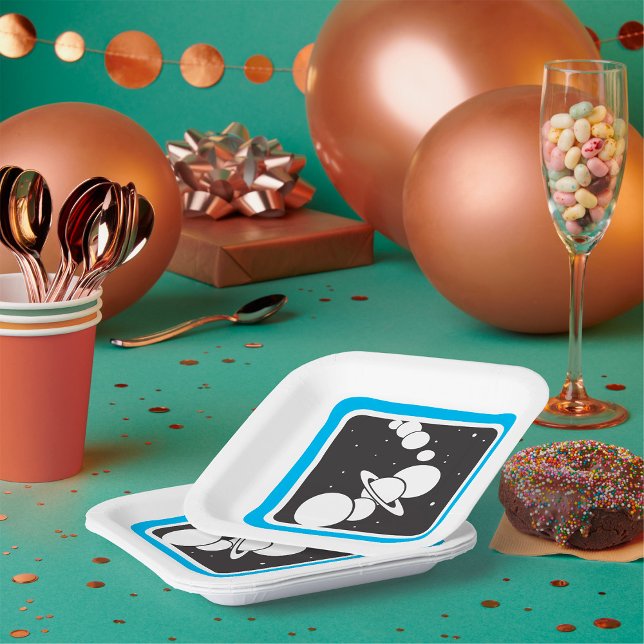 Planets In Space Paper Plate (Creator Uploaded)