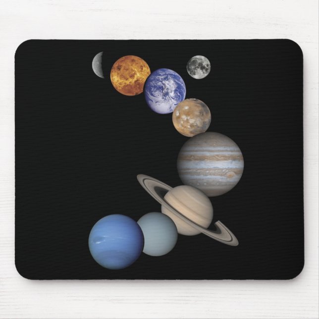 Planets Mouse Pad (Front)