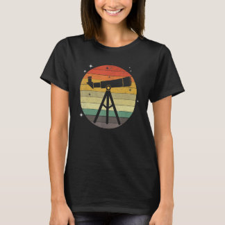 Planets Of Solar System Telescope Astronomy Scienc T-Shirt