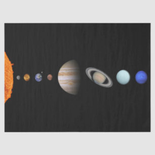 PLANETS OF THE SOLAR SYSTEM 23” Wrapping Tissue Paper
