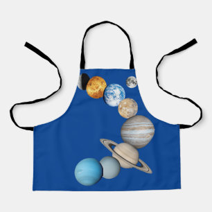 Planets of the solar system (Colour Changeable) Apron