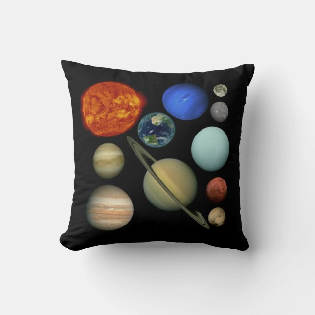 Planets of the Solar System Cushion (Front)