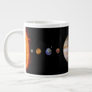 PLANETS OF THE SOLAR SYSTEM Custom 20oz Giant Mug