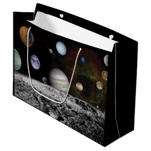 Planets of the solar system large gift bag