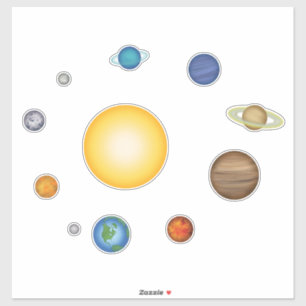 Planets of the Solar System Set of 11 Creative