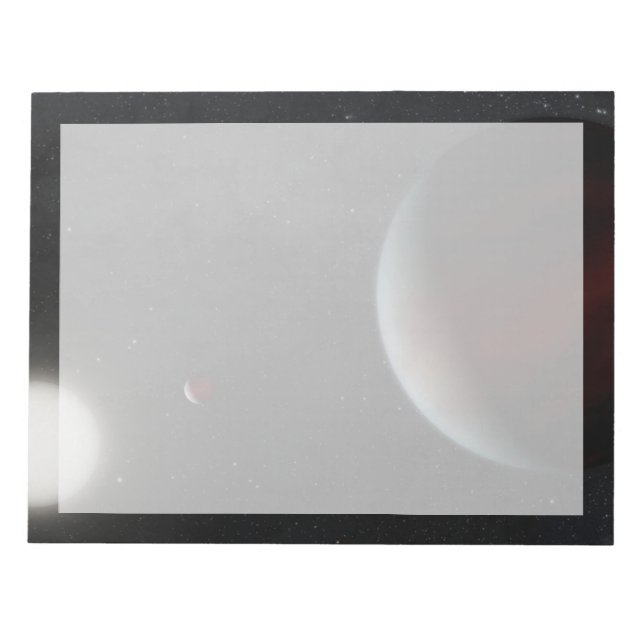 Planets Orbiting The Sun-Like Star Epic 249731291 Notepad (Front)