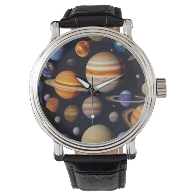 Planets Pattern Watch (Front)