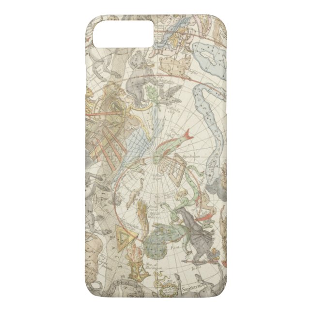 Planisphaerii Coelestis Hemisphaerium Case-Mate iPhone Case (Back)