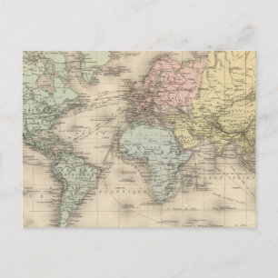 Planisphere Postcard