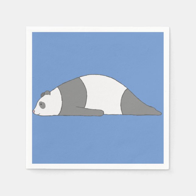 Planking Panda Napkin (Front)