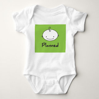 planned baby bodysuit