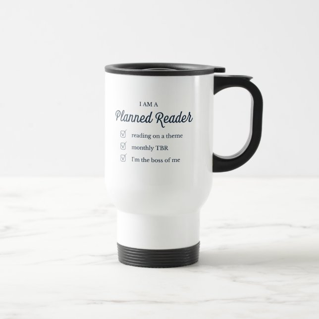 Planned Reader Travel Mug (Right)