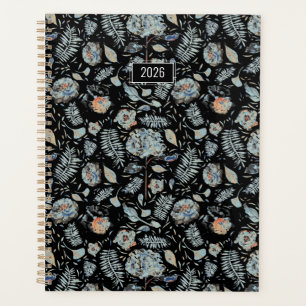 Planner 2026 Hydrangea Floral Pattern