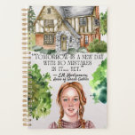Planner Anne of Green Gables Quote<br><div class="desc">Anne of Green Gables watercolor painted planner with an inspirational quote "Tomorrow is a new day with no mistakes in it yet".</div>