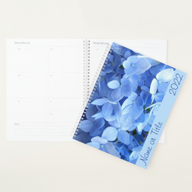 Planner - Blue Hydrangea (Display)