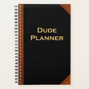 Planner For Men Dude Planner Vintage Style