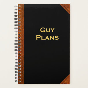 Planner For Men Guy Plans Vintage Style