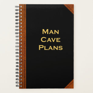 Planner For Men Man Cave Plans Vintage Style