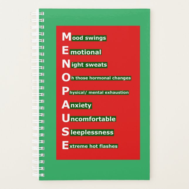 Planner: Gift Planner for Menopausal Women (Front)