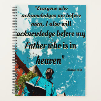 Planner Matthew 10:32