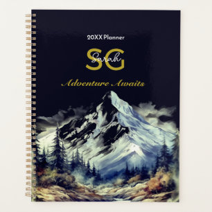 Planner New Year Adventure Outdoor Mountain Person