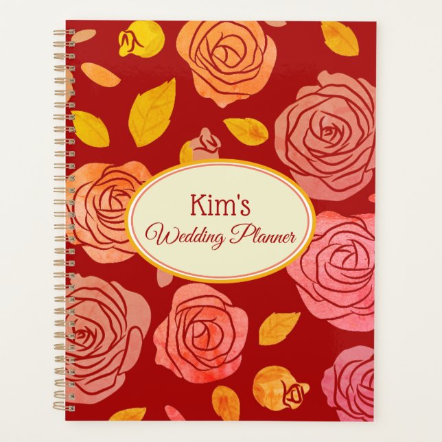 Planner Notebook-Wedding Bride (Front)