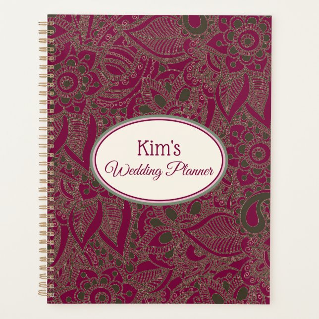 Planner Notebook-Wedding Bride (Front)