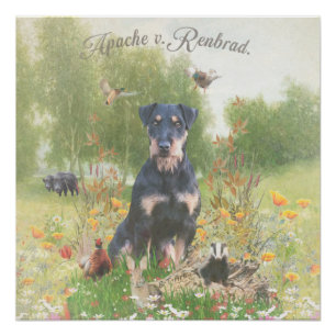 Planner Outdoor Pillow Square Paper Coaster Gift B Poster