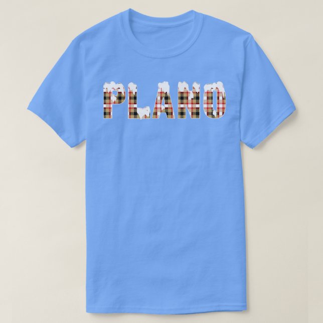 Plano Snow T-Shirt (Design Front)