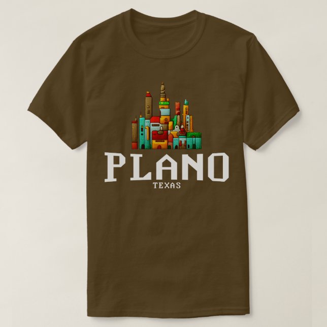 Plano Texas T-Shirt (Design Front)