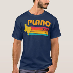 Plano Texas Vintage Distressed Souvenir T-Shirt