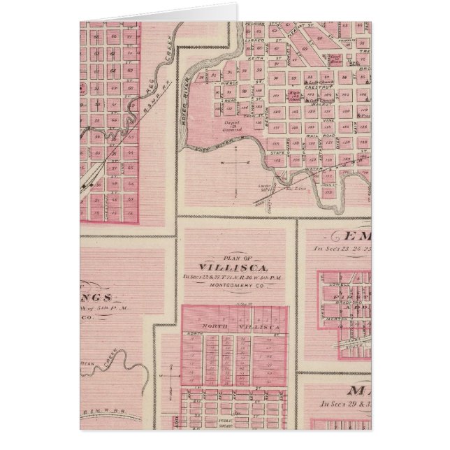 Plans of Glenwood, Denison, Hastings (Front)