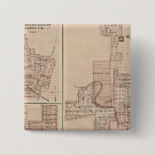 Plans of Monticello, Manchester, Missouri Valley 15 Cm Square Badge