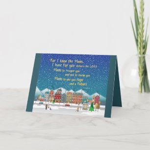 Plans to give you hope and a Future-Jeremiah 29-11 Card