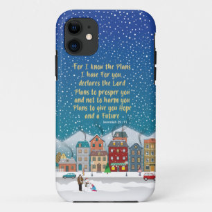 Plans to give you hope and a Future. Jeremiah 29-1 Case-Mate iPhone Case