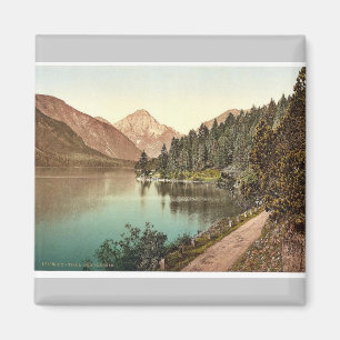 Plansee, general view, Tyrol, Austro-Hungary rare Magnet