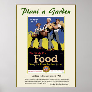 Plant a Garden Poster