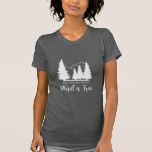 Plant a Tree-Forest-Nature Cool Grey T-Shirt