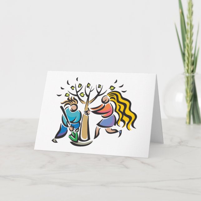 Plant A Tree Holiday Card (Front)